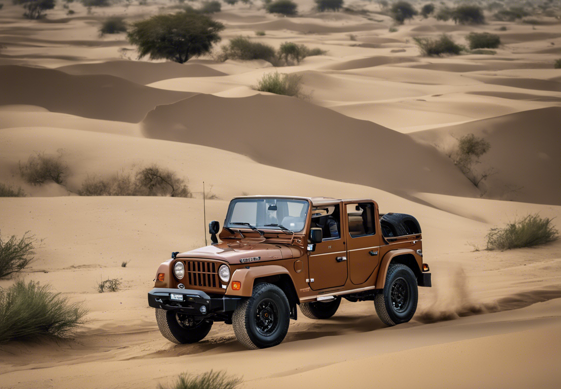 Exploring the Earth Edition Thar: A Closer Look at Off-Roading Paradise