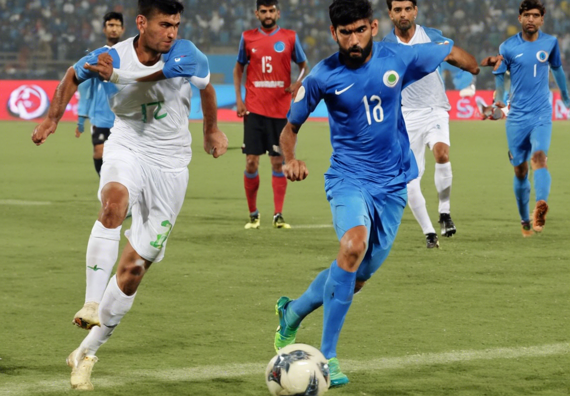 India Vs Afghanistan: A Clash on the Football Field